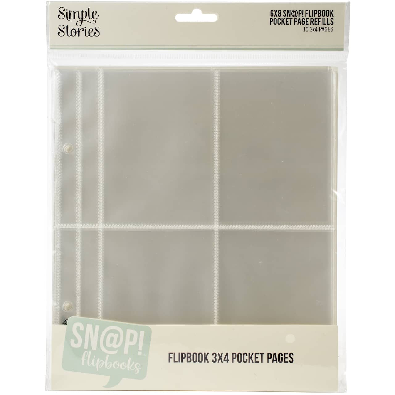 Simple Stories Sn@p!™ 6" x 8" Flipbooks Pocket Pages